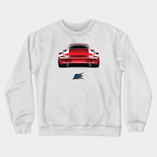 porsche 911 rwb red Crewneck Sweatshirt